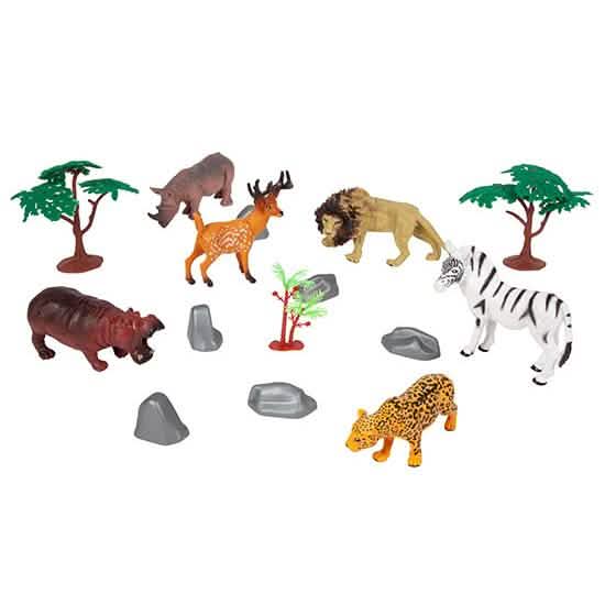 Ensemble de 60 pièces : Le Monde des Animaux