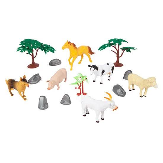 Ensemble de 60 pièces : Le Monde des Animaux