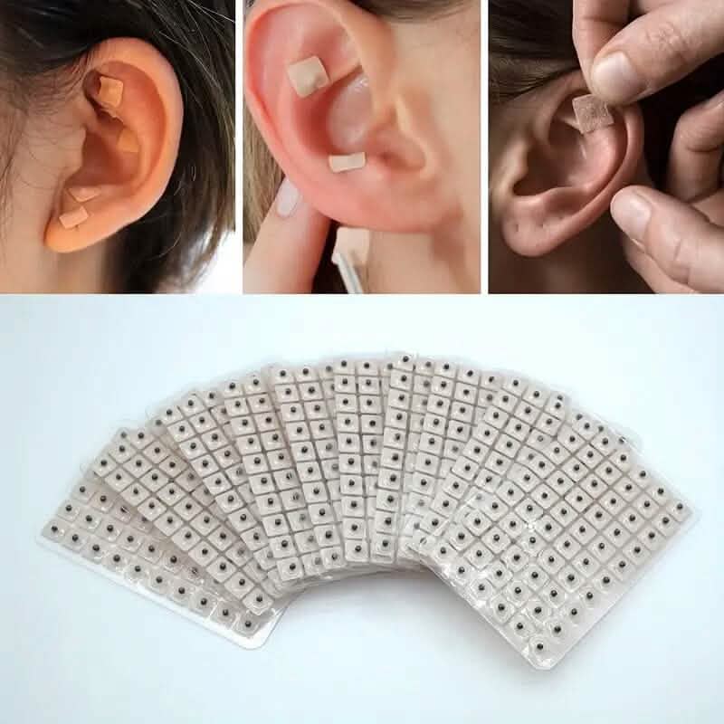 600-Pieces: Auricular Patch, Massage Press Seeds Patch for Relaxation