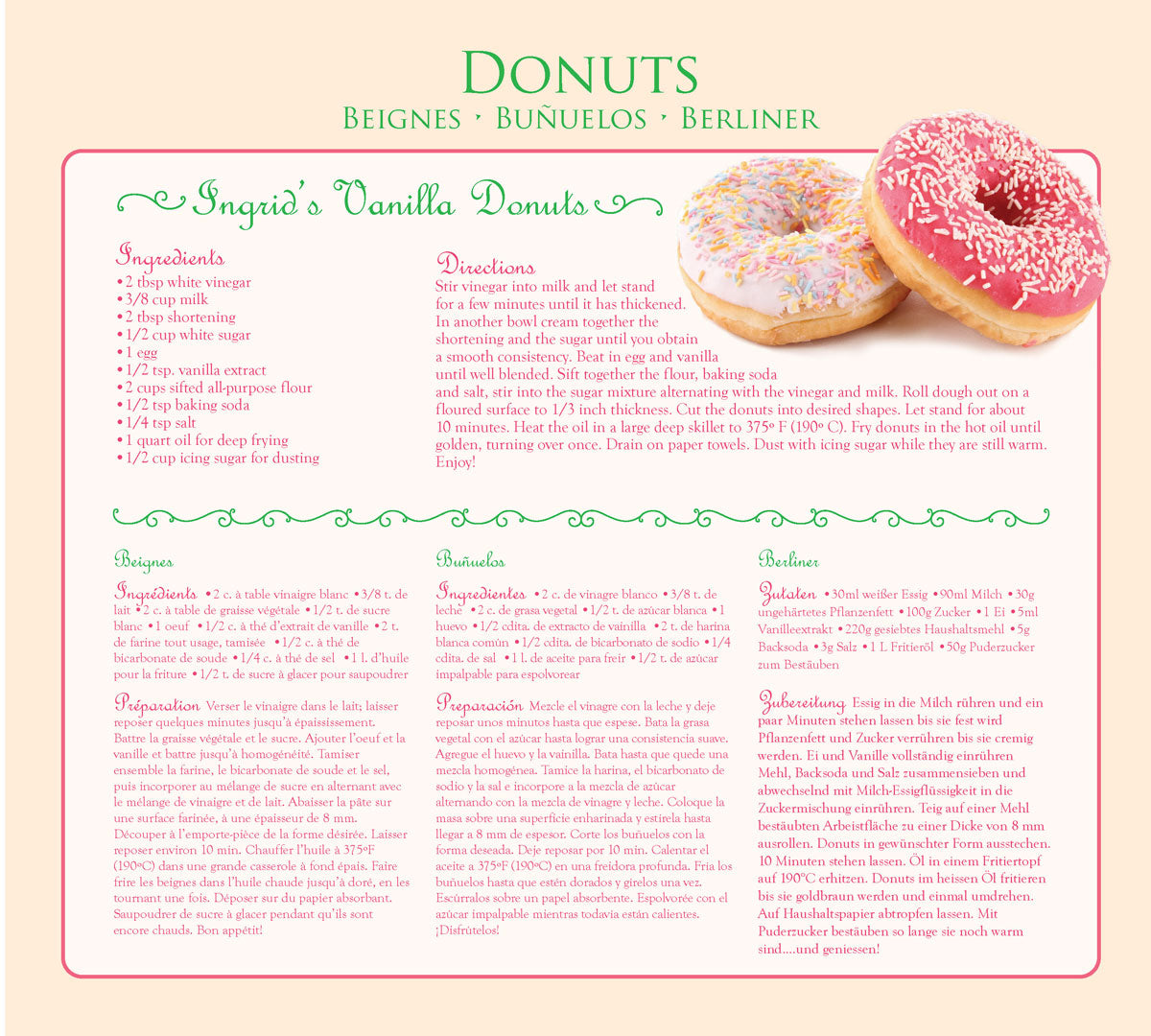 Puzzle: Delicious Puzzles - Donuts Tops
