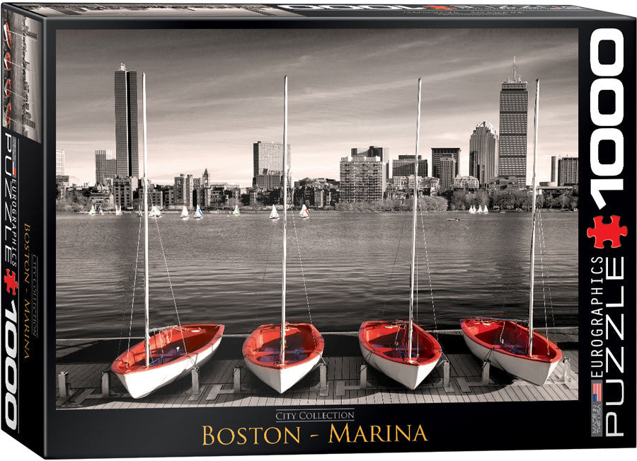 Puzzle: City Collection - Boston Marina
