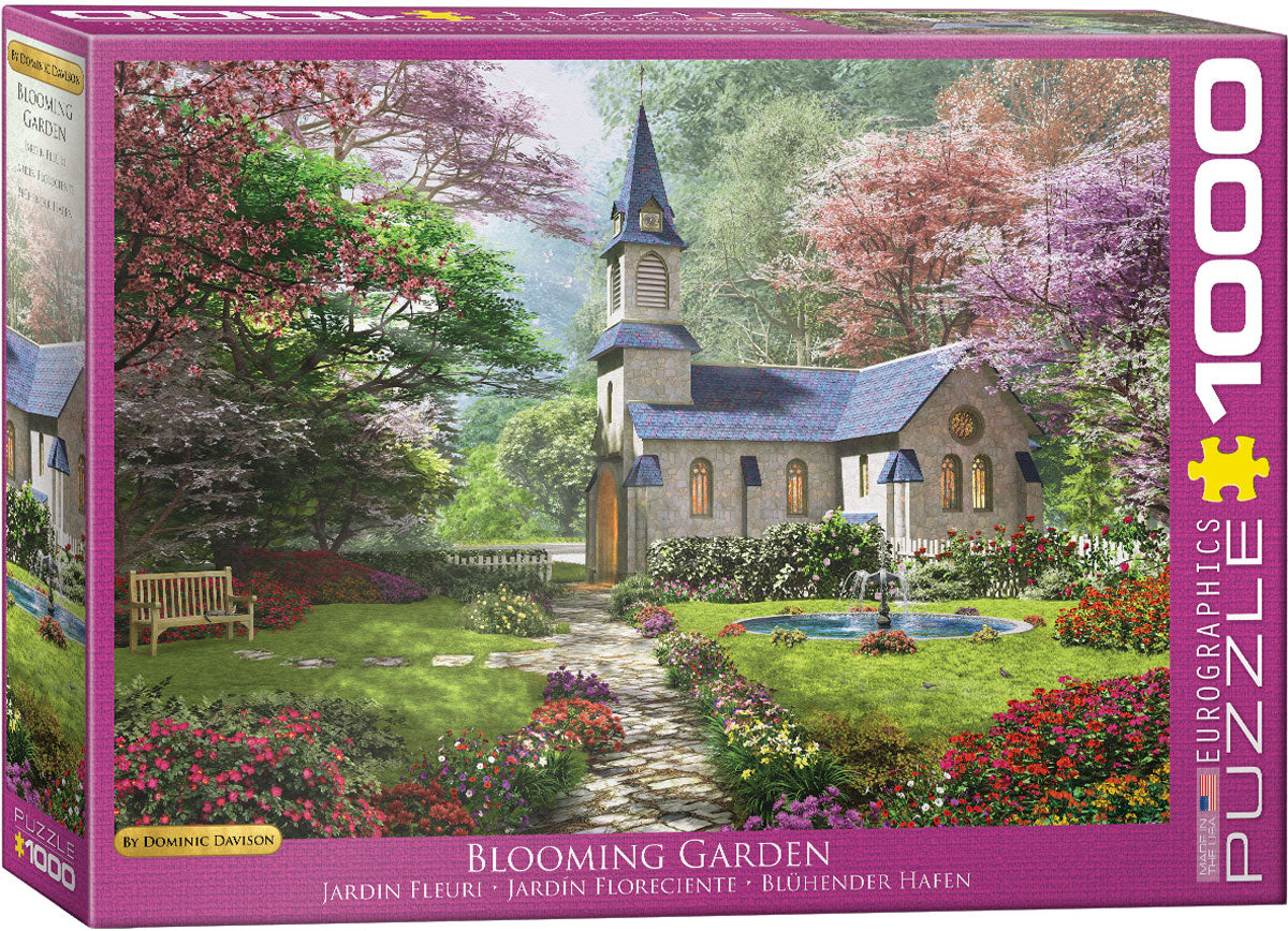 Puzzle: Artist Series - Blooming Garden by Dominic Davison