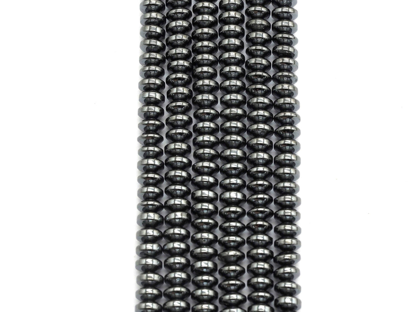 High Quality Natural Dark Gray/Black Hematite, Sku#S121