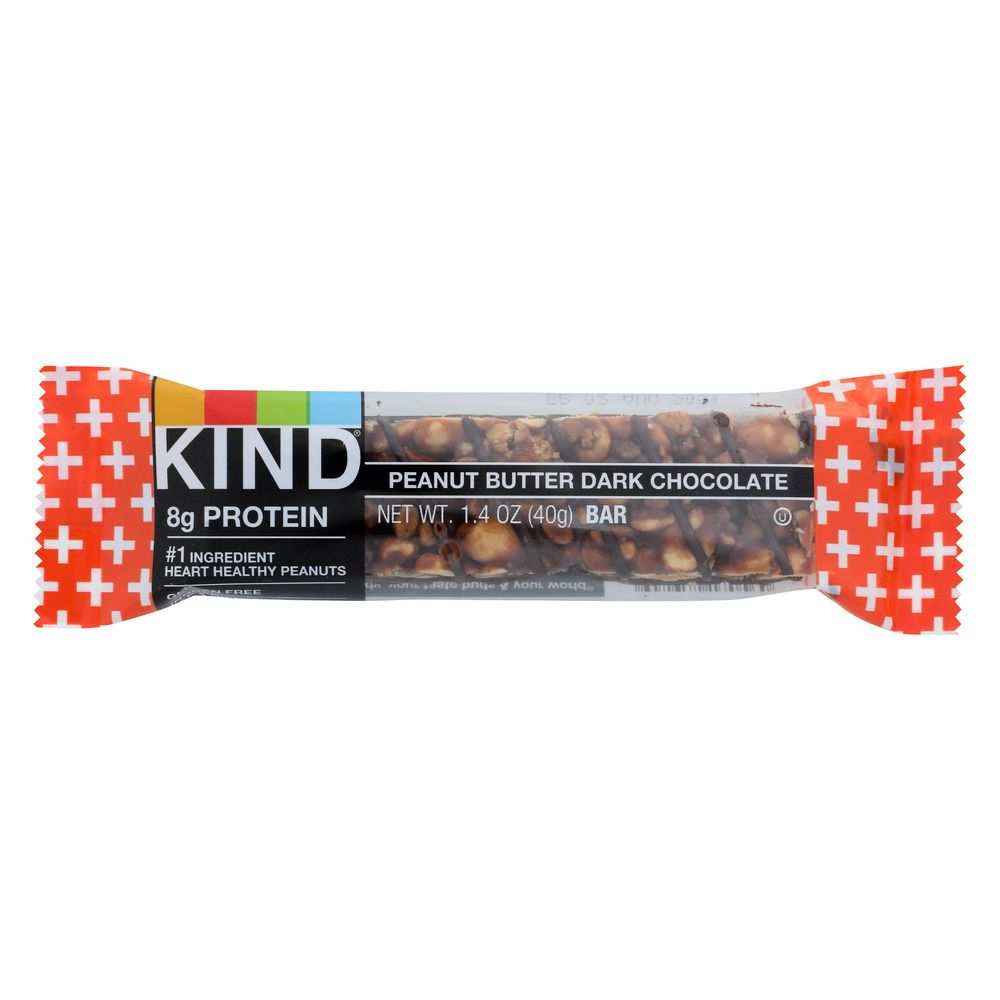 KIND Plus Peanut Butter Dark Chocolate + Protein Bar - Healthy Snack 1.4 oz
