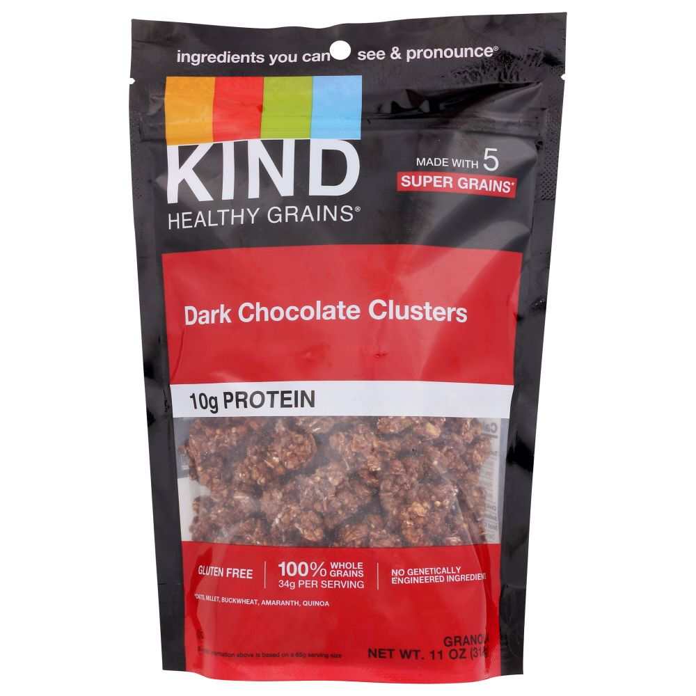 KIND Dark Chocolate Whole Grain Clusters, 11 oz
