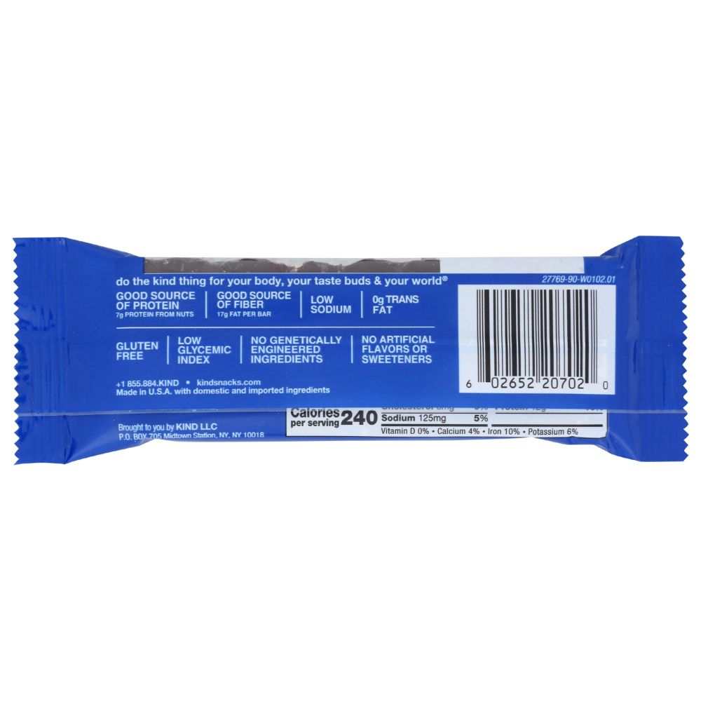 KIND Protein Double Dark Chocolate Nut Bar - Rich & Crunchy Snack