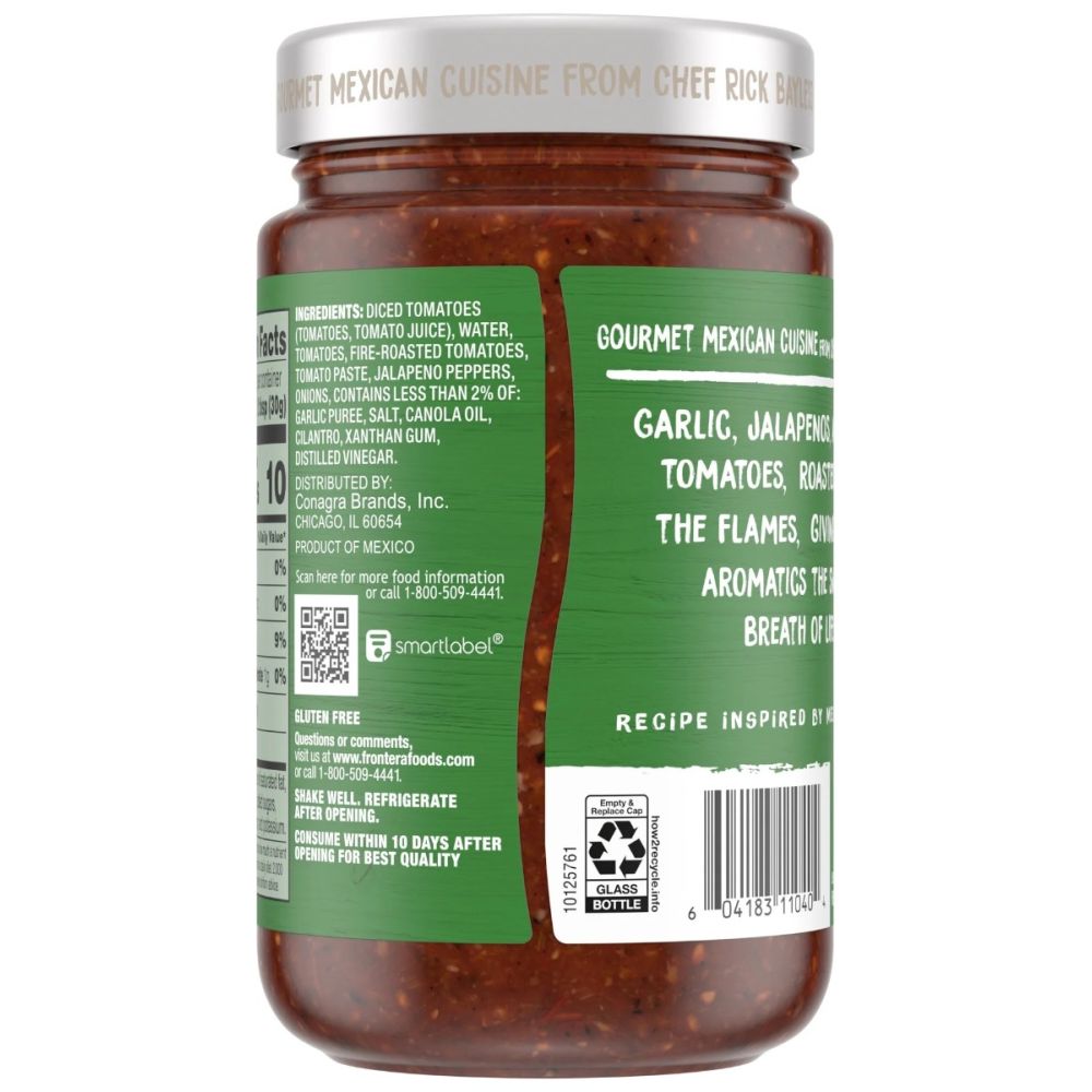 FRONTERA: Mexican Salsa Medium Jalapeno Cilantro, 16 oz