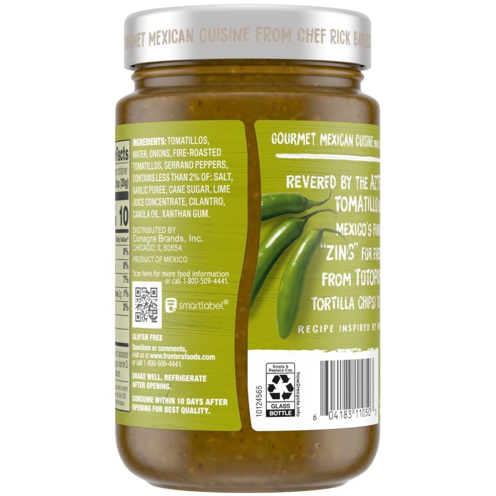 FRONTERA: Salsa Medium Tomatillo, 16 oz