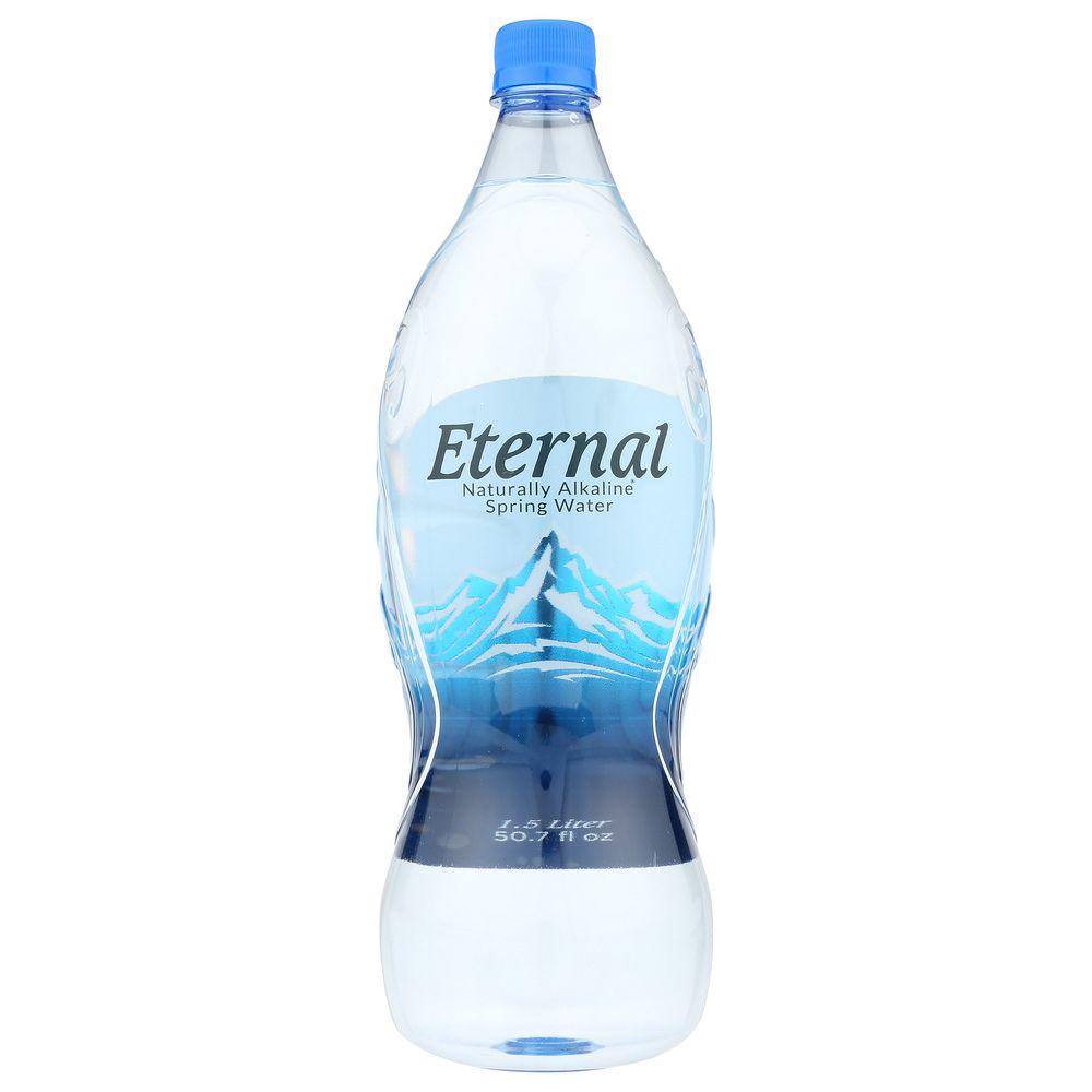 ETERNAL: Naturally Alkaline Spring Water, 50.7 oz