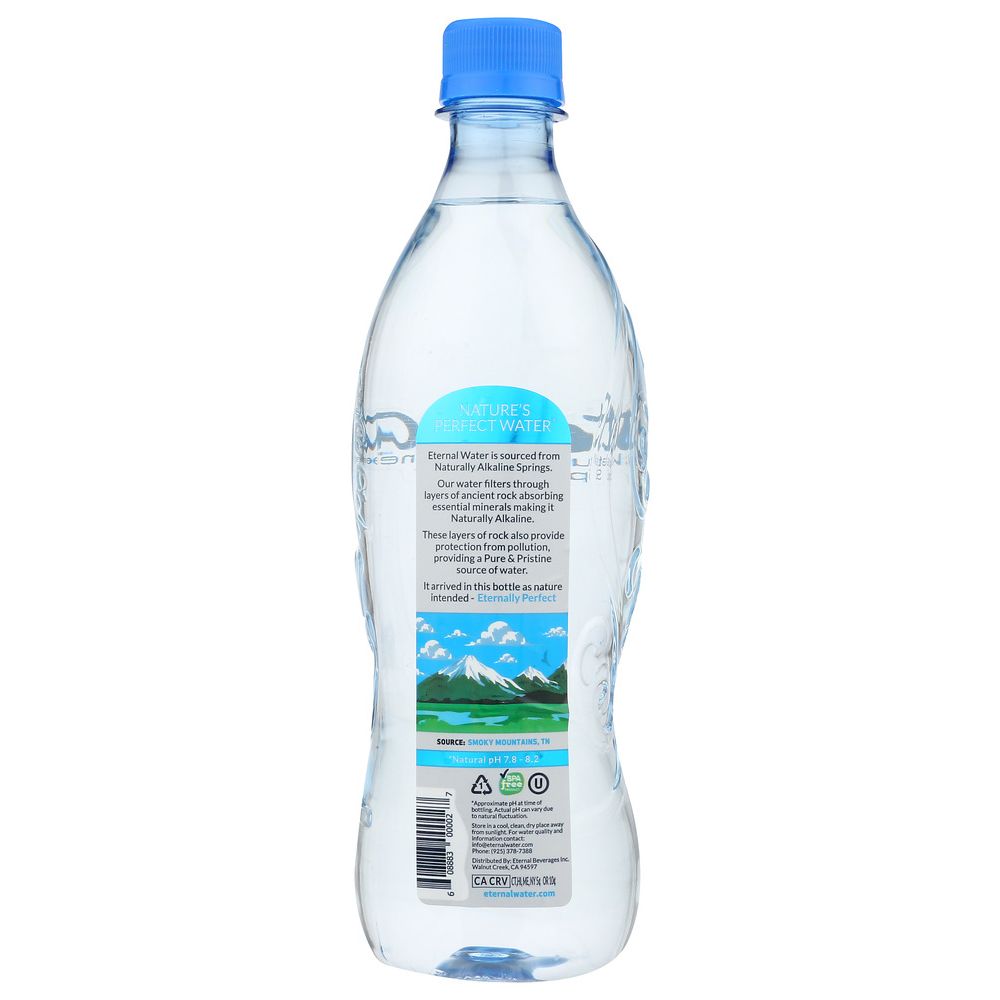 ETERNAL: Artesian Naturally Alkaline Water, 20.2 oz