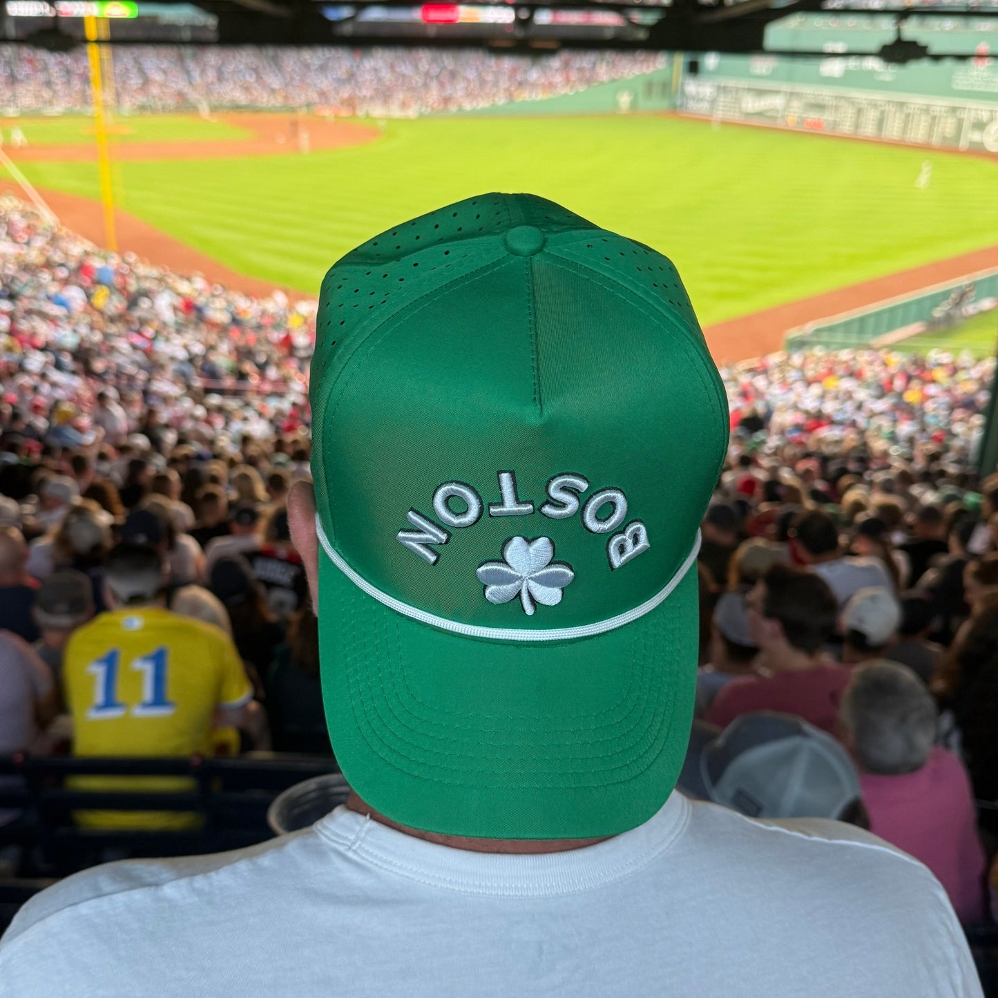 Southie Shamrock Boston Hat