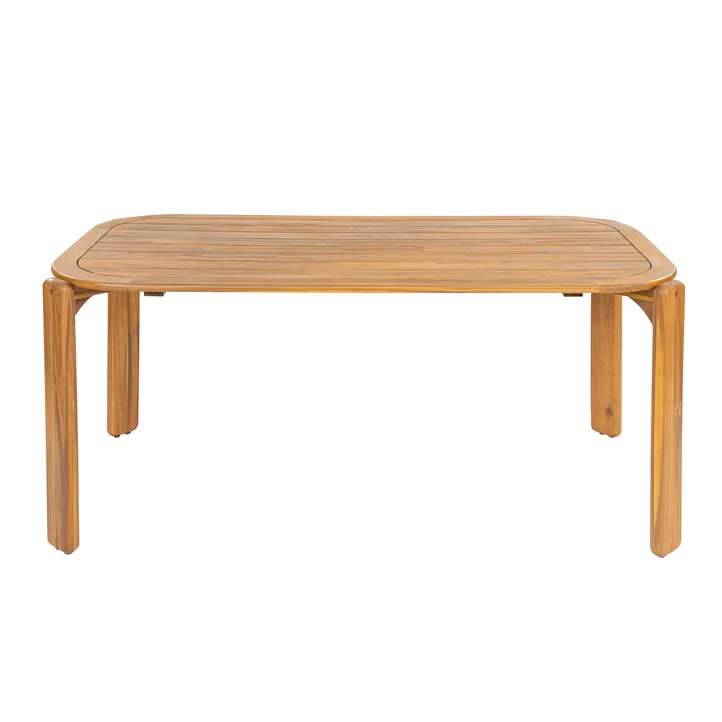 Kaja Outdoor Acacia Wood Dining Table