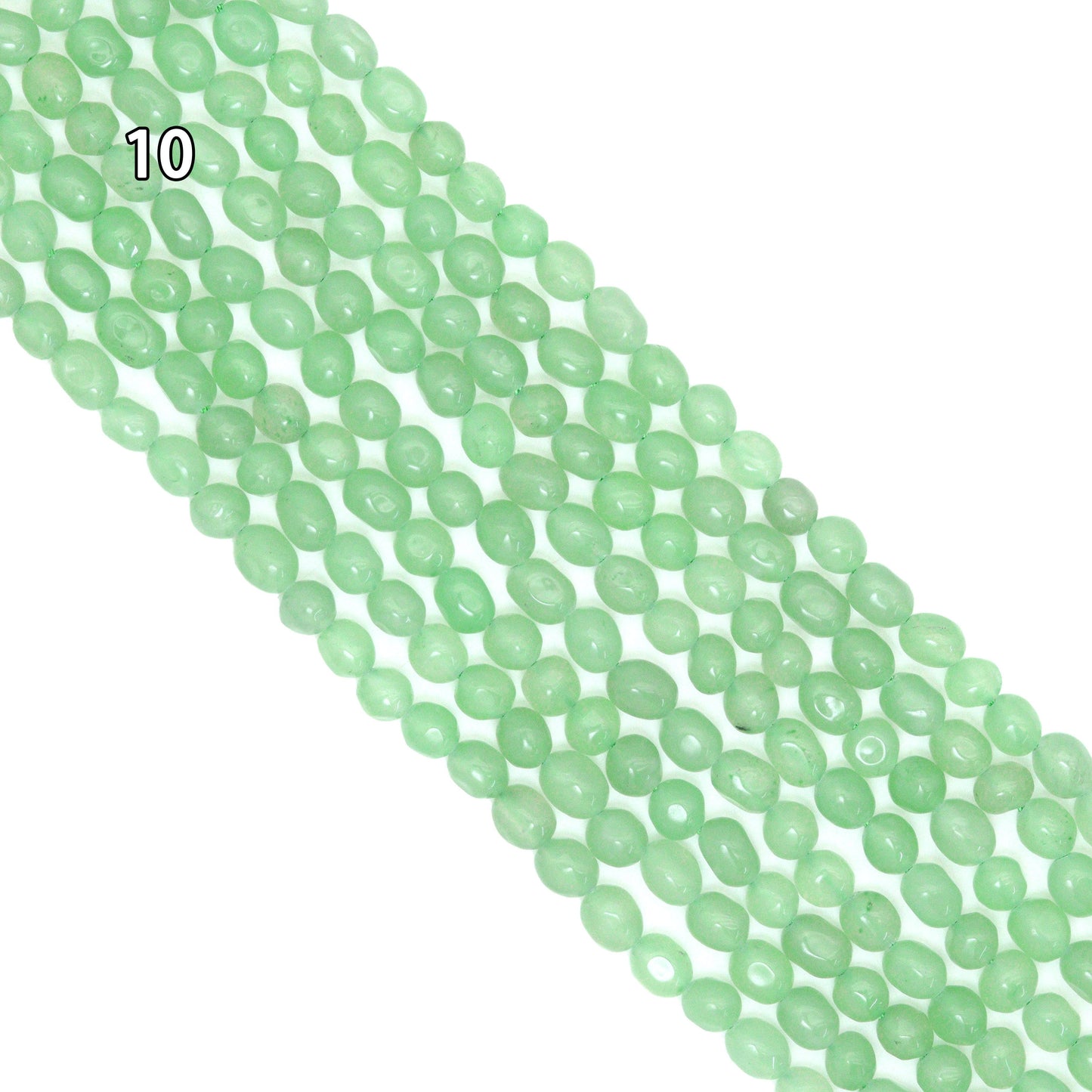 6x9mm Jade Smooth Oval Beads, Sku#U2149