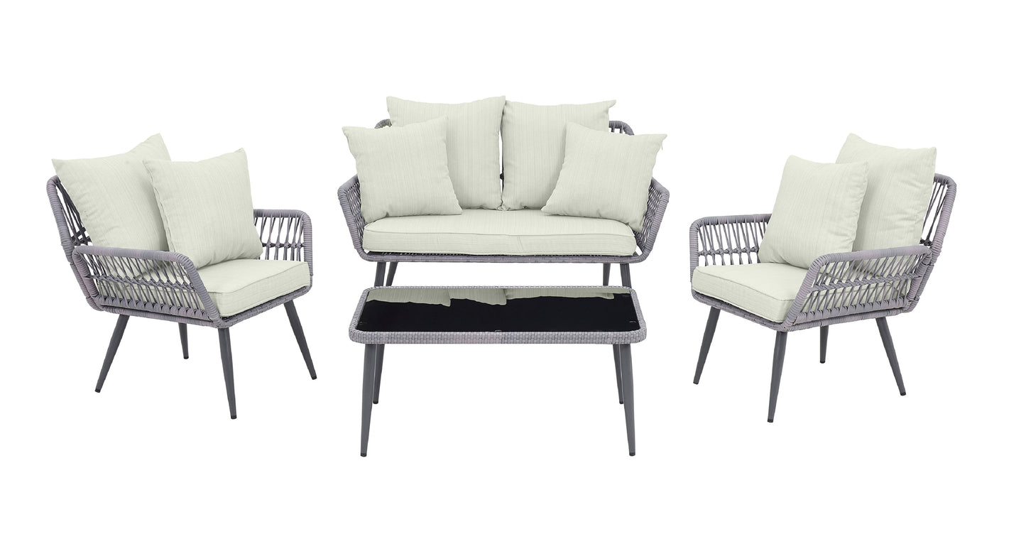 Portofino 4-Piece Conversation Set