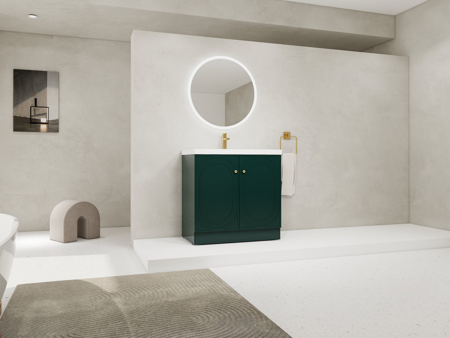 36" Freestanding Bathroom Vanity