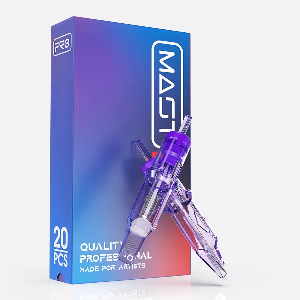 Mast Pro Tattoo Cartridges Needles 0.25MM/0.30MM/0.35MM Round Liner- Box of 20