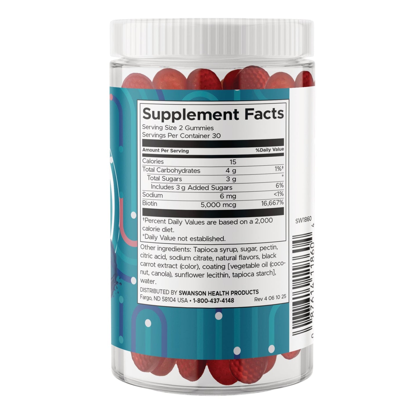 Biotin Gummies - Blueberry