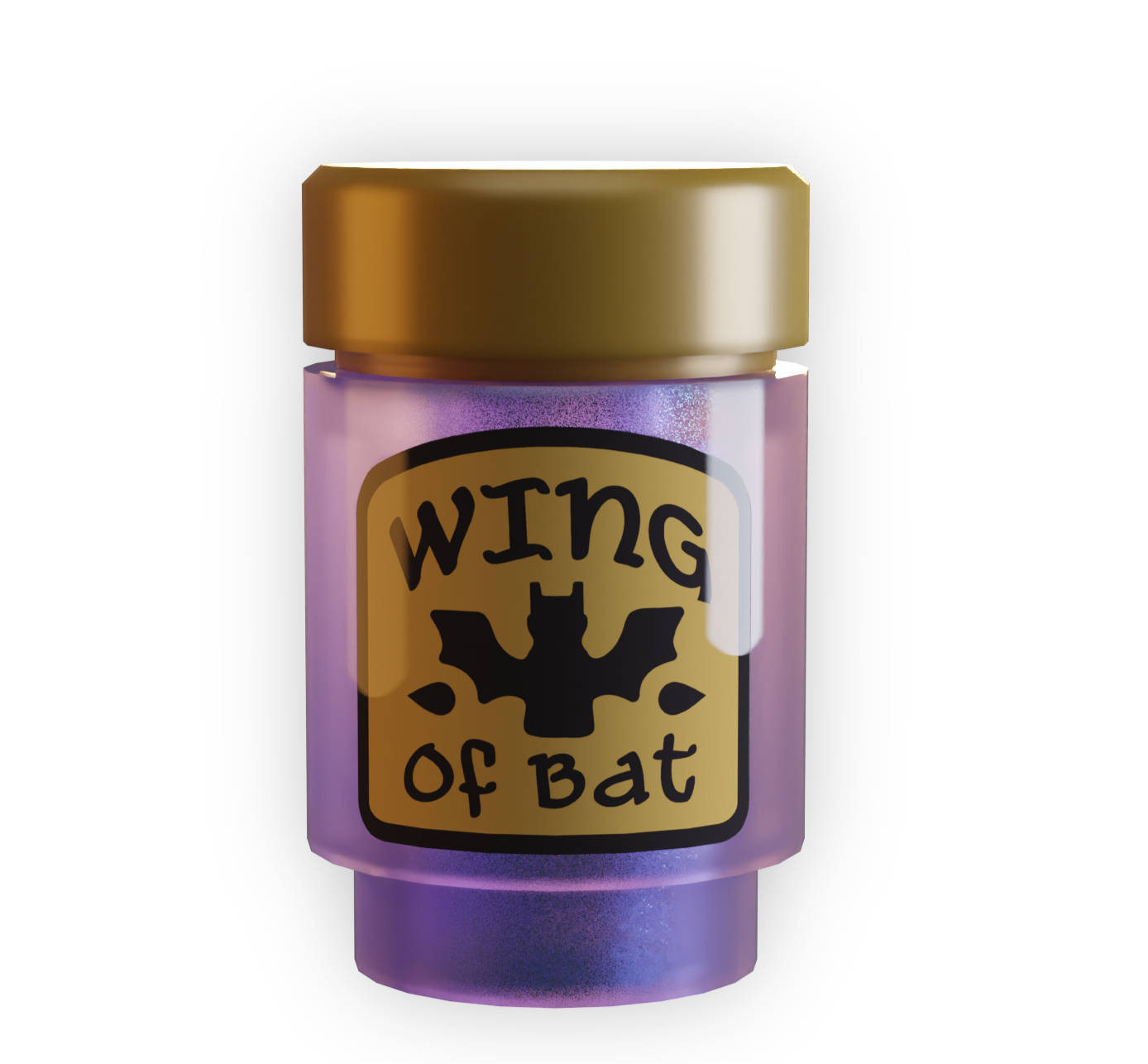 Bouteille de Potion Aile de Chauve-Souris pour Minifigs