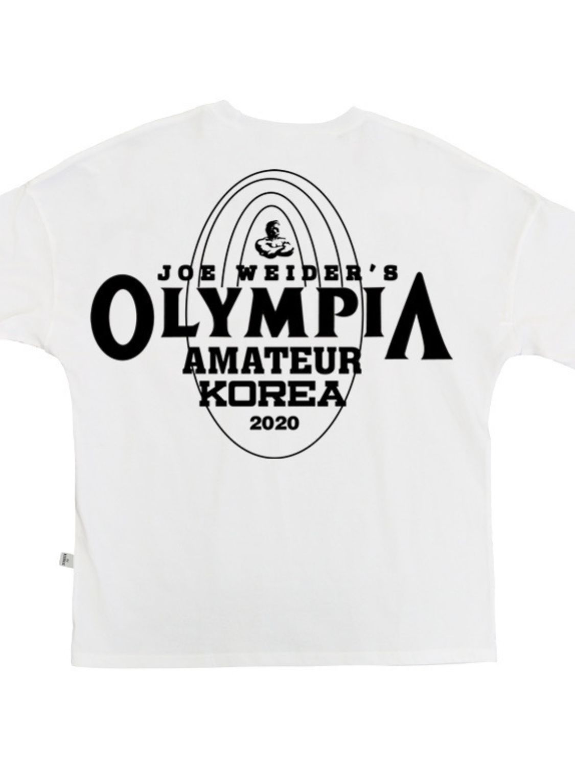 Men's Plus Size Letter Round Neck Short Sleeve T-Shirt