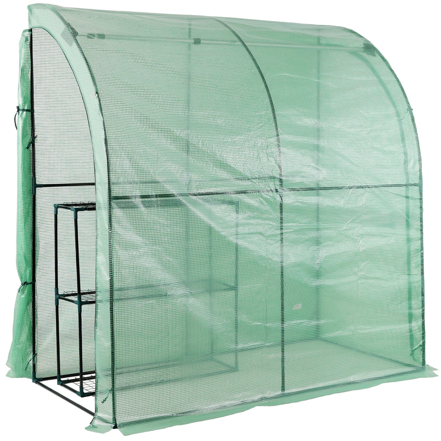 3 Tier Lean-To Portable Greenhouse
