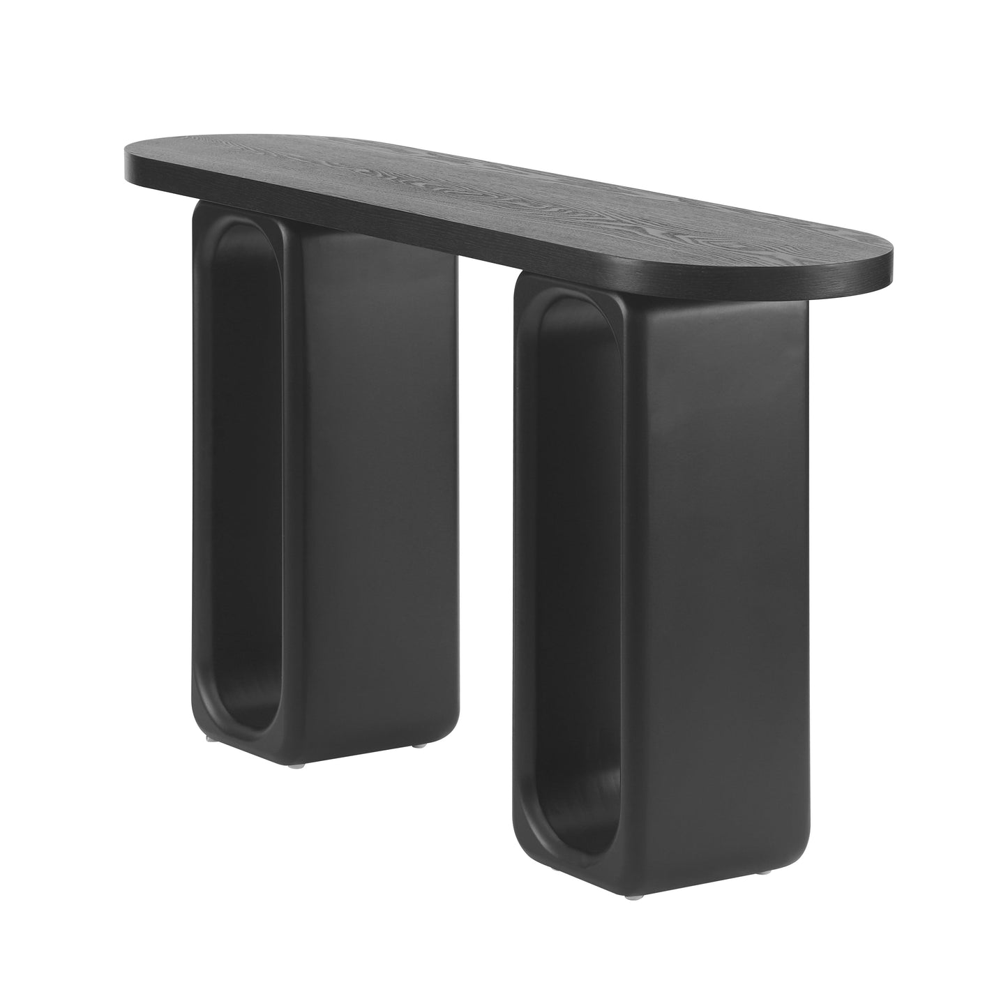 50" Modern Art Sculptural Console Table