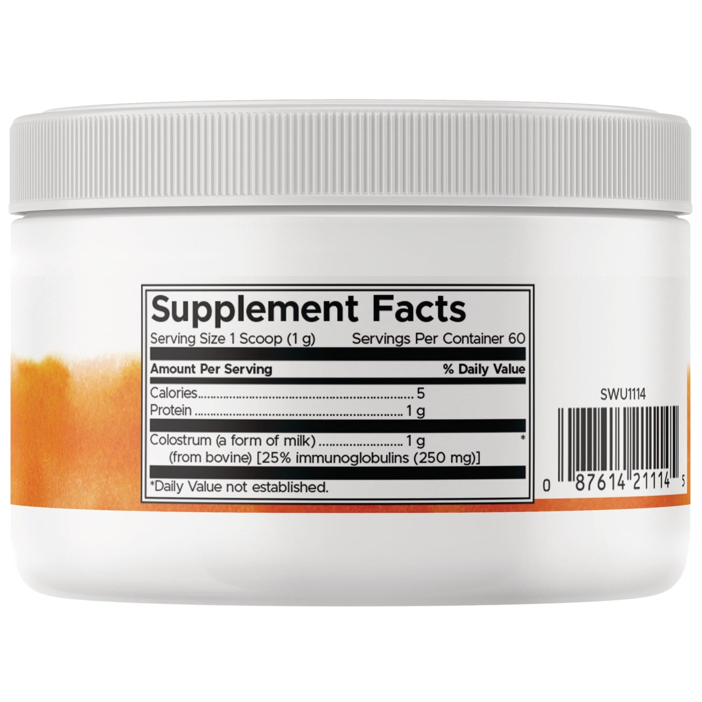 Grass-Fed Bovine Colostrum Powder - Unflavored