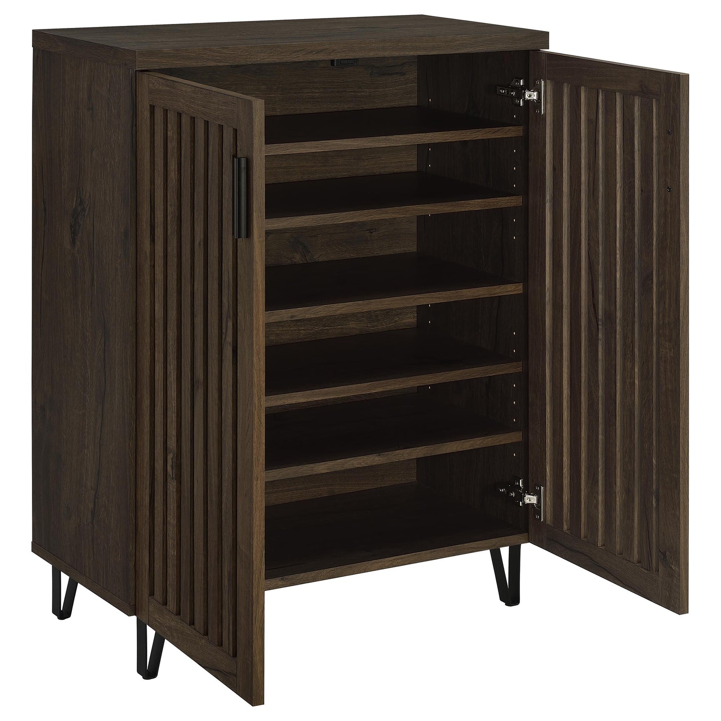 Clackamas Smoked Shoe Cabinet