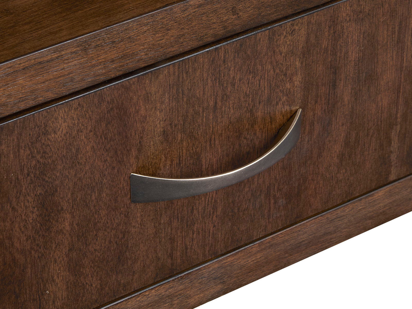 McPherson - Round Cocktail Table With Casters - Burnt Umber