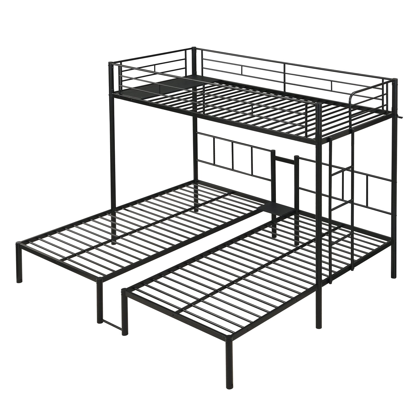 Triple Twin Over Twin Bunk Bed