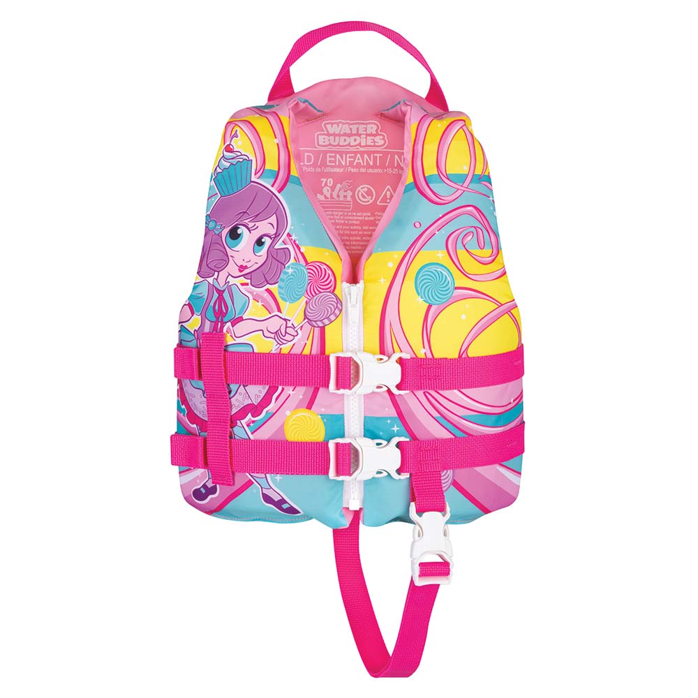 Gilet de sauvetage Full Throttle Water Buddies - Enfant 30-50 lbs - Princesse [104300-105-001-17]
