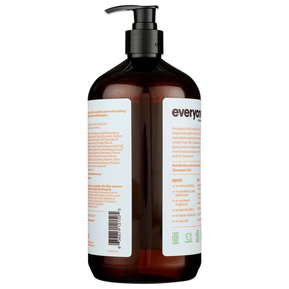 EVERYONE: 3-In-1 Citrus & Mint Soap, 32 oz