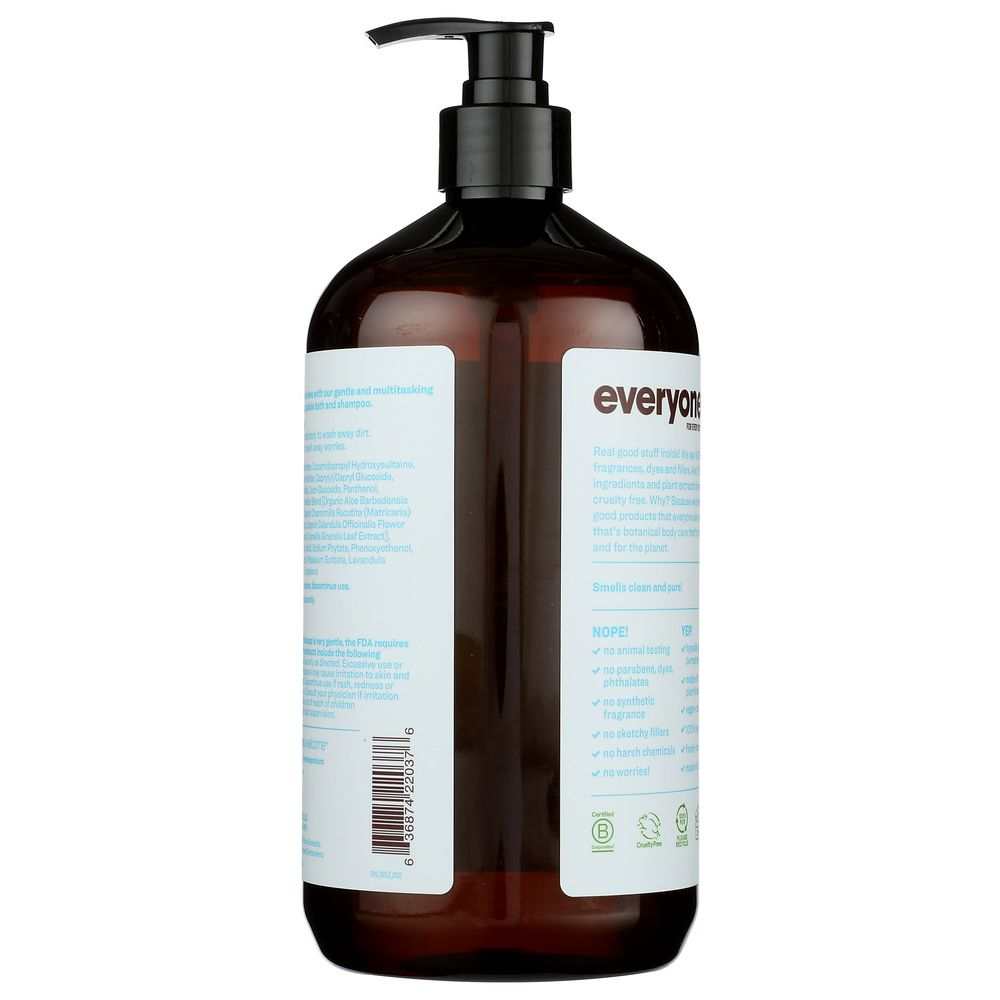 EVERYONE: Unscented 32 oz for Gentle Sensitive  Liquid  Soap & Cleanser