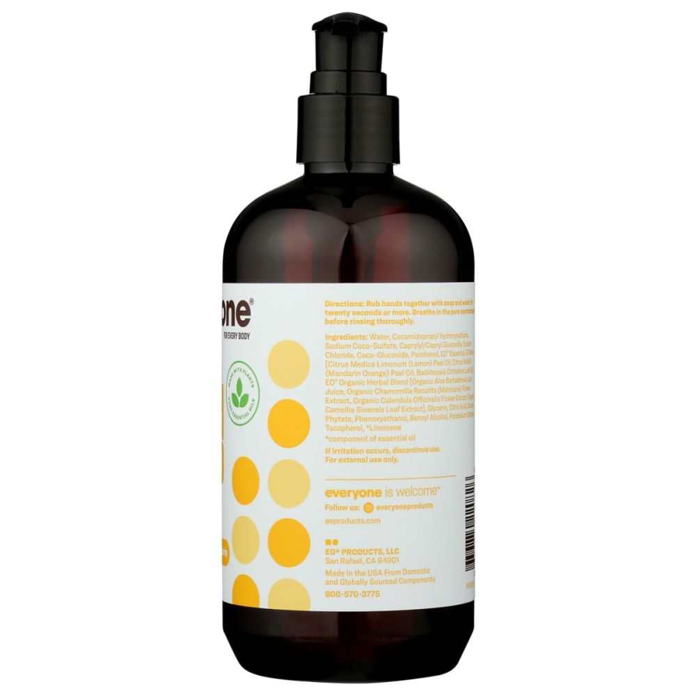 EVERYONE: Meyer Lemon + Mandarin Hand Soap, 12.75 oz