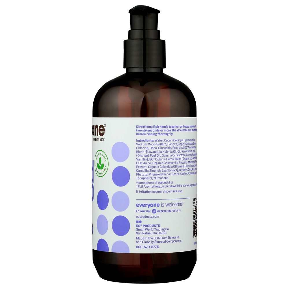 EVERYONE: Lavender + Coconut Hand Soap, 12.75 oz