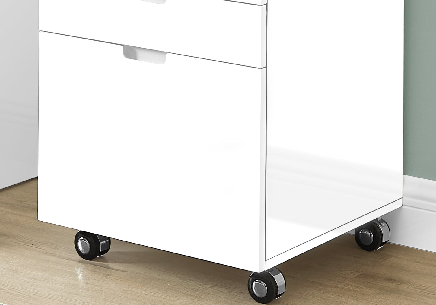 Rolling Mobile File Cabinet with Storage Drawers