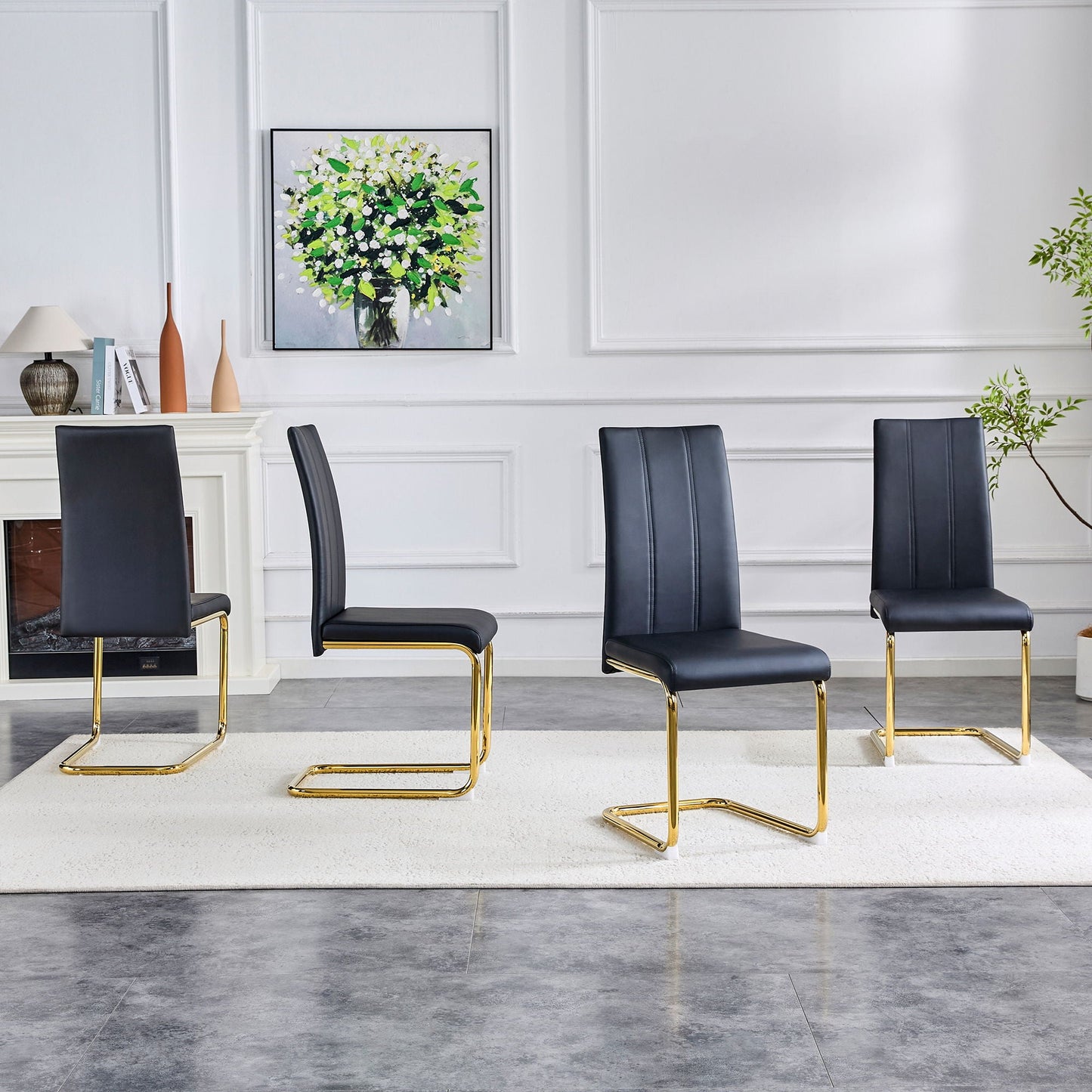 Luxury Aesthetic Upholstered Dining Chairs For Dining Room