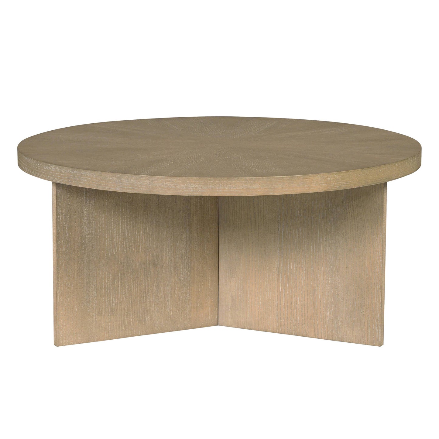 Round Coffee Table Reclaimed Greige