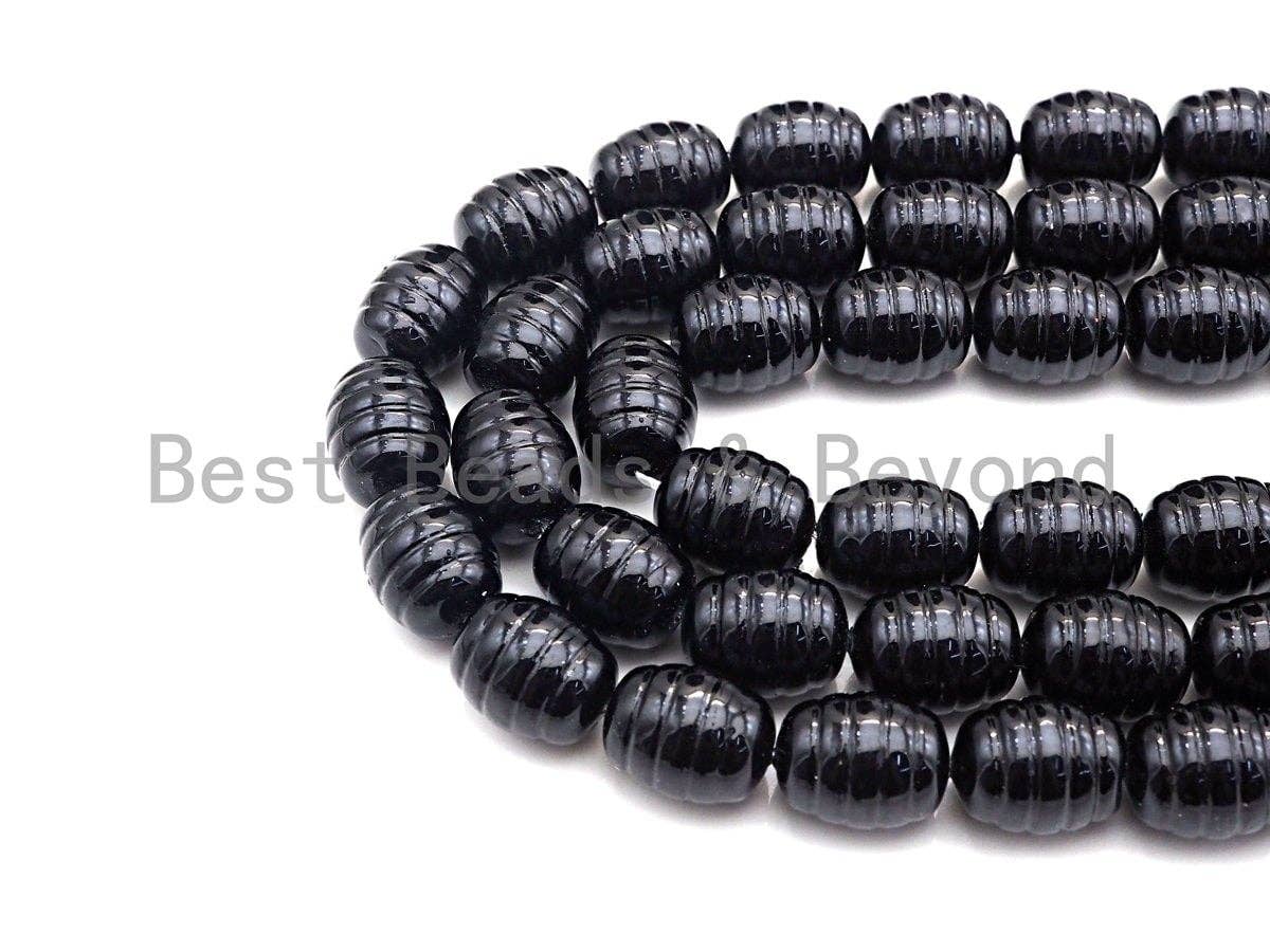 Mother of Pearl Oval Shape beads, Orange Mother of Pearl, Black Mother of Pearl, 12x15mm, sku#T125