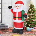 Père Noël gonflable géant de 1,95 m
