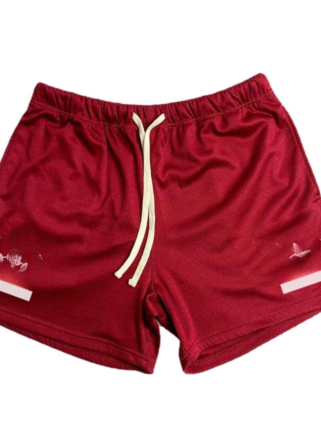 Men's Plus Size Graphic Drawstring Active Shorts
