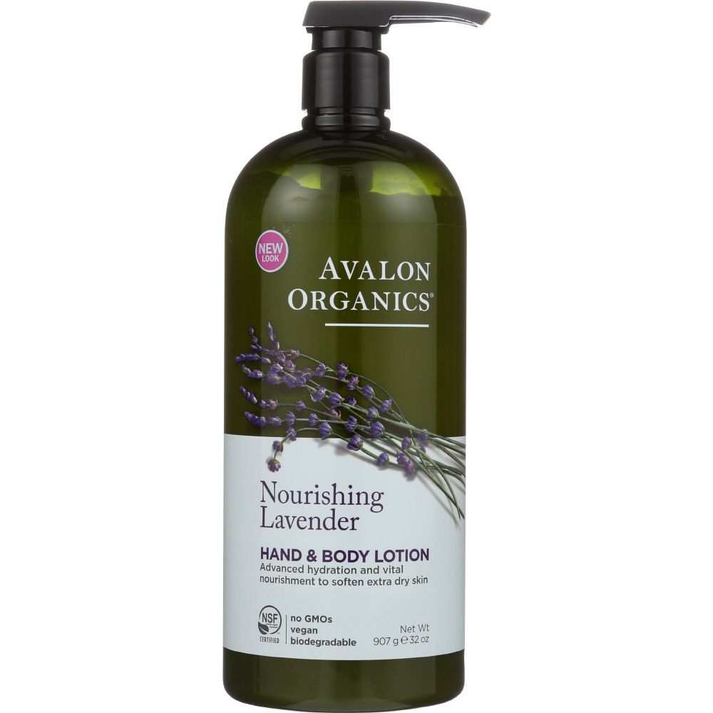 AVALON ORGANICS Hand & Body Lotion Lavender|Deep Hydration & Soft Skin