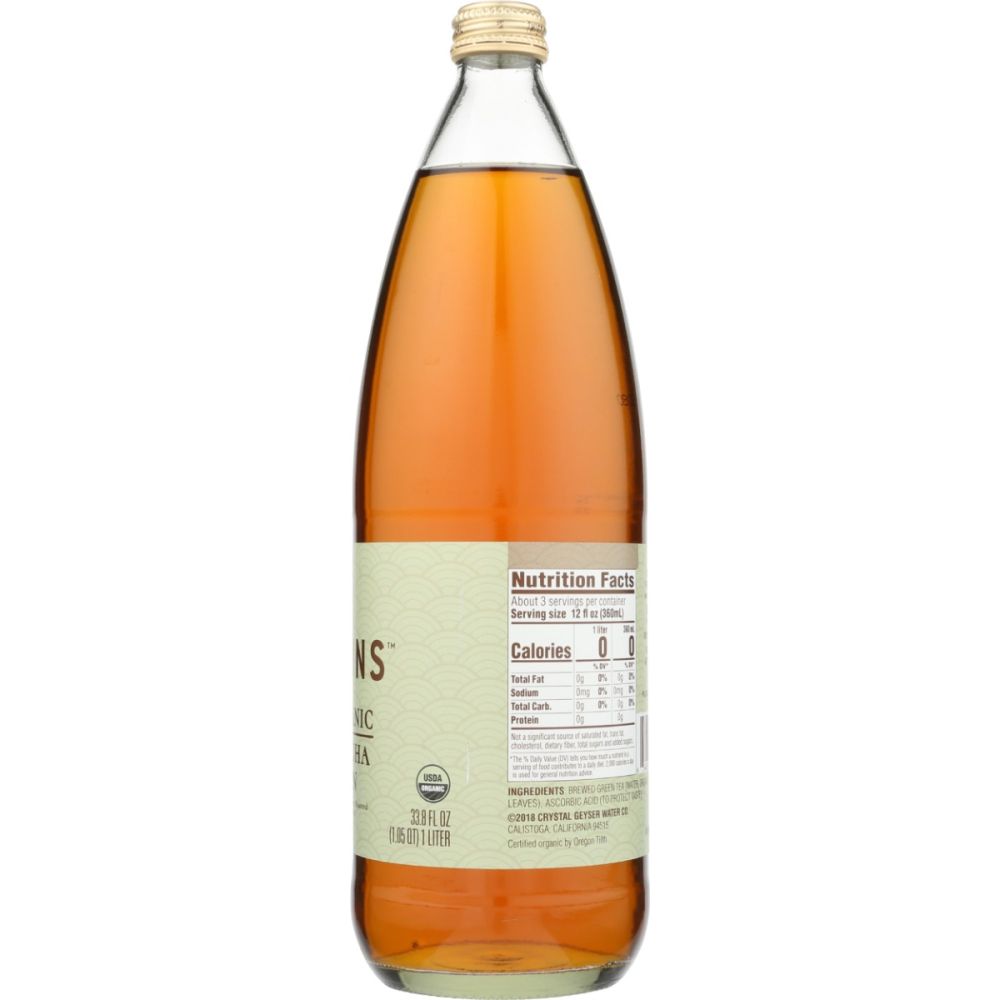TEJAVA: Organic Hojicha Green Tea, 33.8 fo