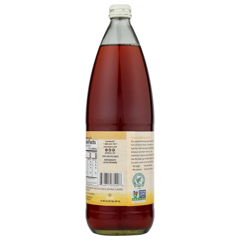 TEJAVA: Tea Lemon, 33.8 fo