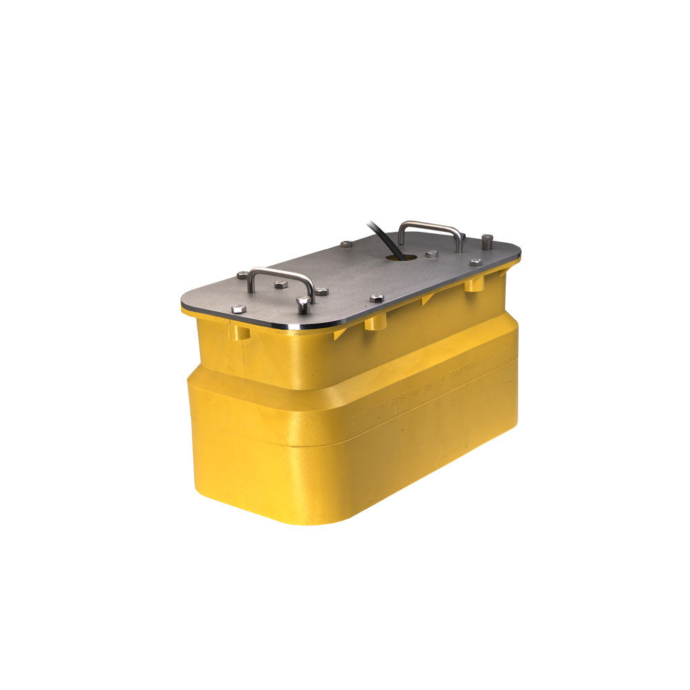 Sonde traversante Airmar R111LH 2kW de Garmin, CHIRP basse fréquence (38-75kHz) CHIRP haute fréquence (130-210kHz) [010-11643-20]