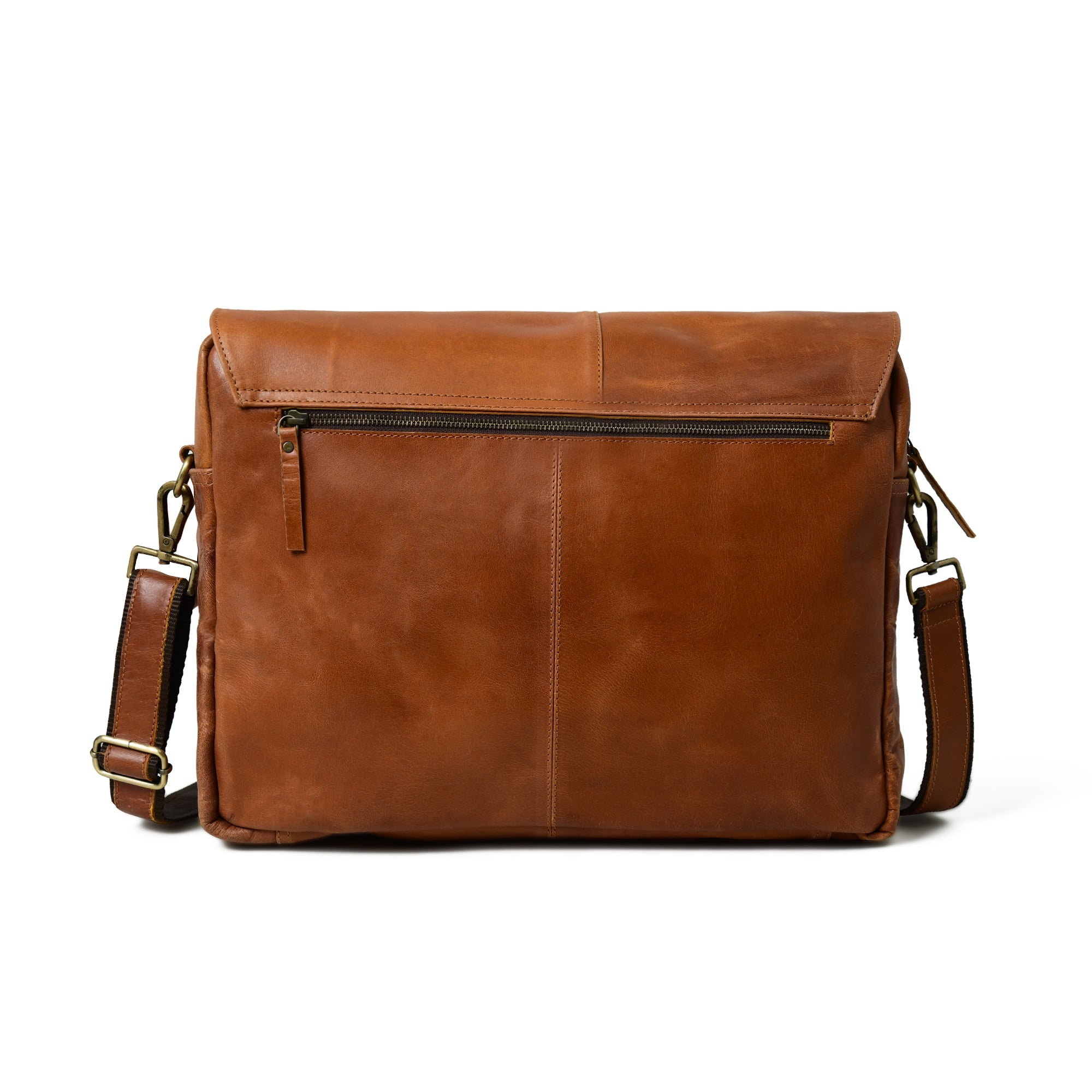 Sac bandoulière Wilson en cuir marron clair