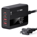 65W 4 USB Port Fast Wall Charger
