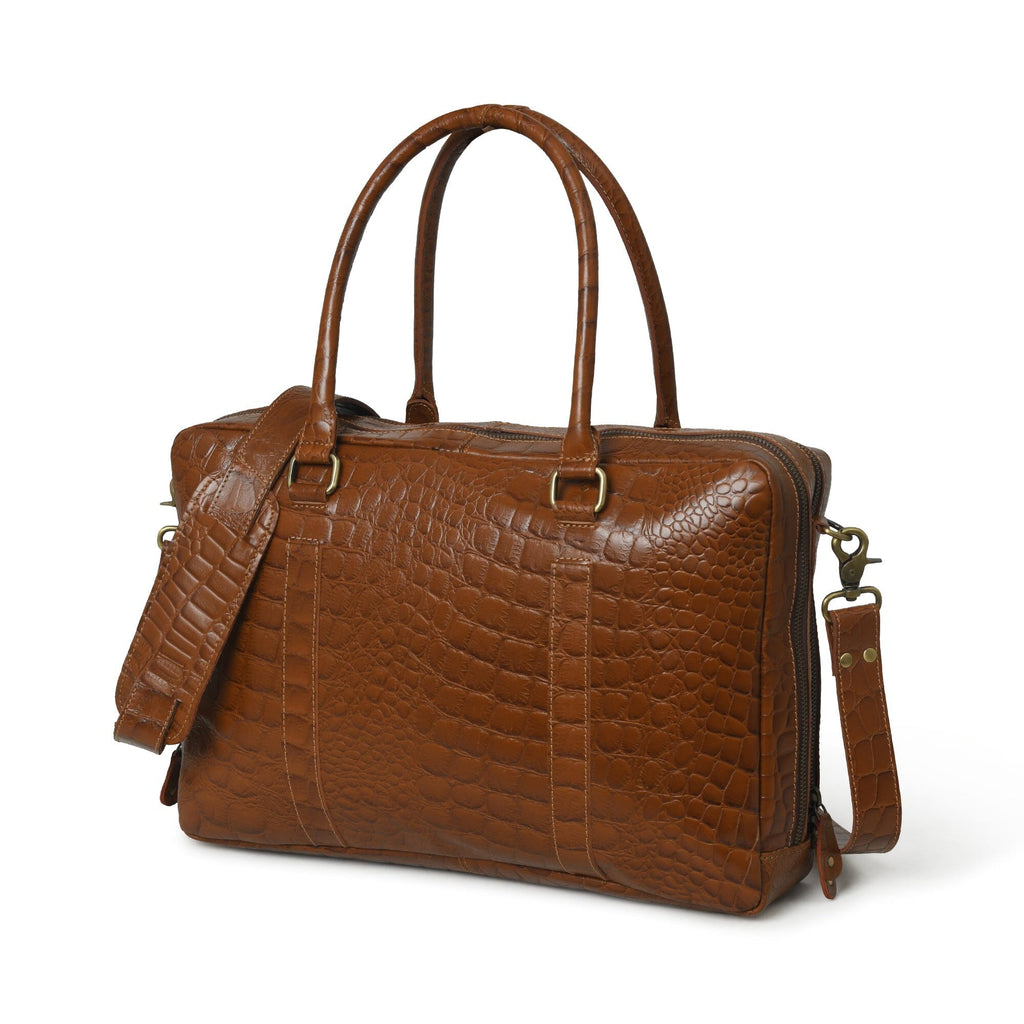 Porte-documents de bureau en cuir de buffle Easton Premium