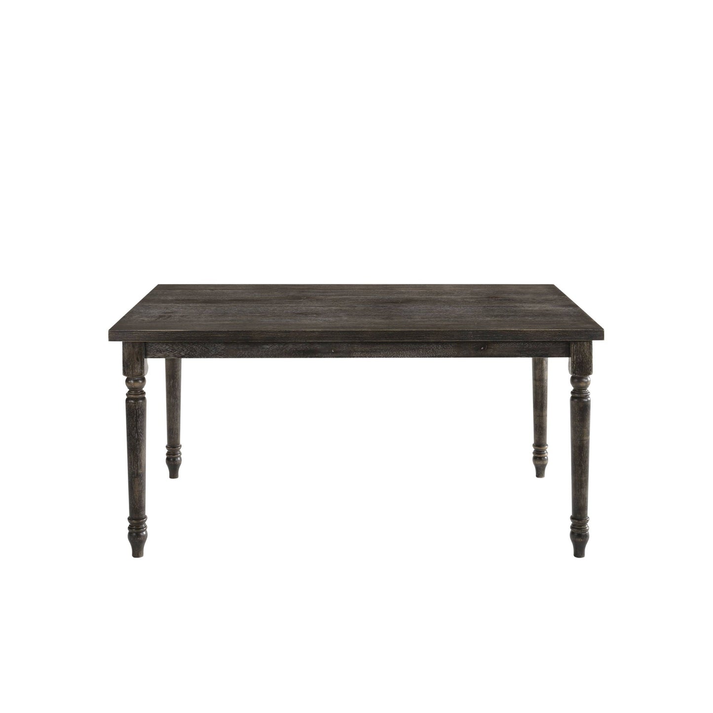 Claudia II - Weathered 7 Pieces Dining Room Set - Gray