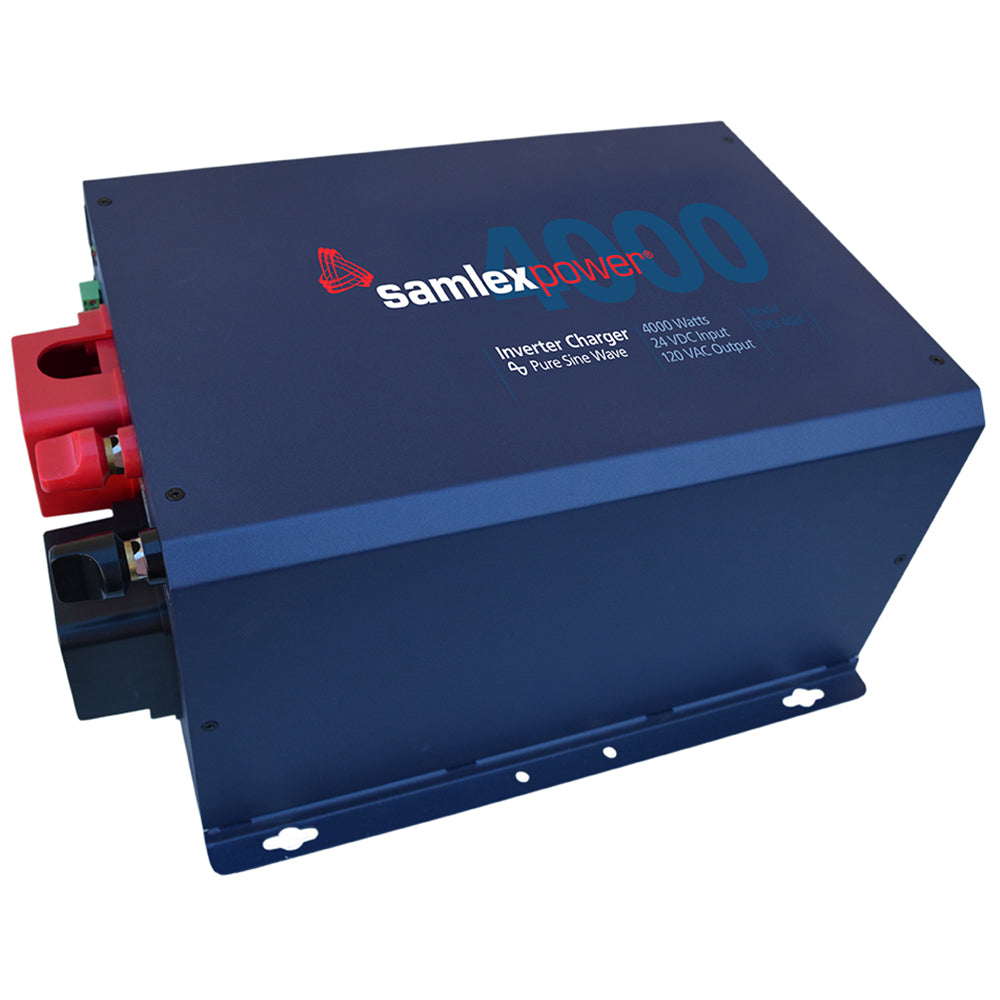 Onduleur/chargeur sinusoïdal pur Samlex 4000W - 24V [EVO-4024]