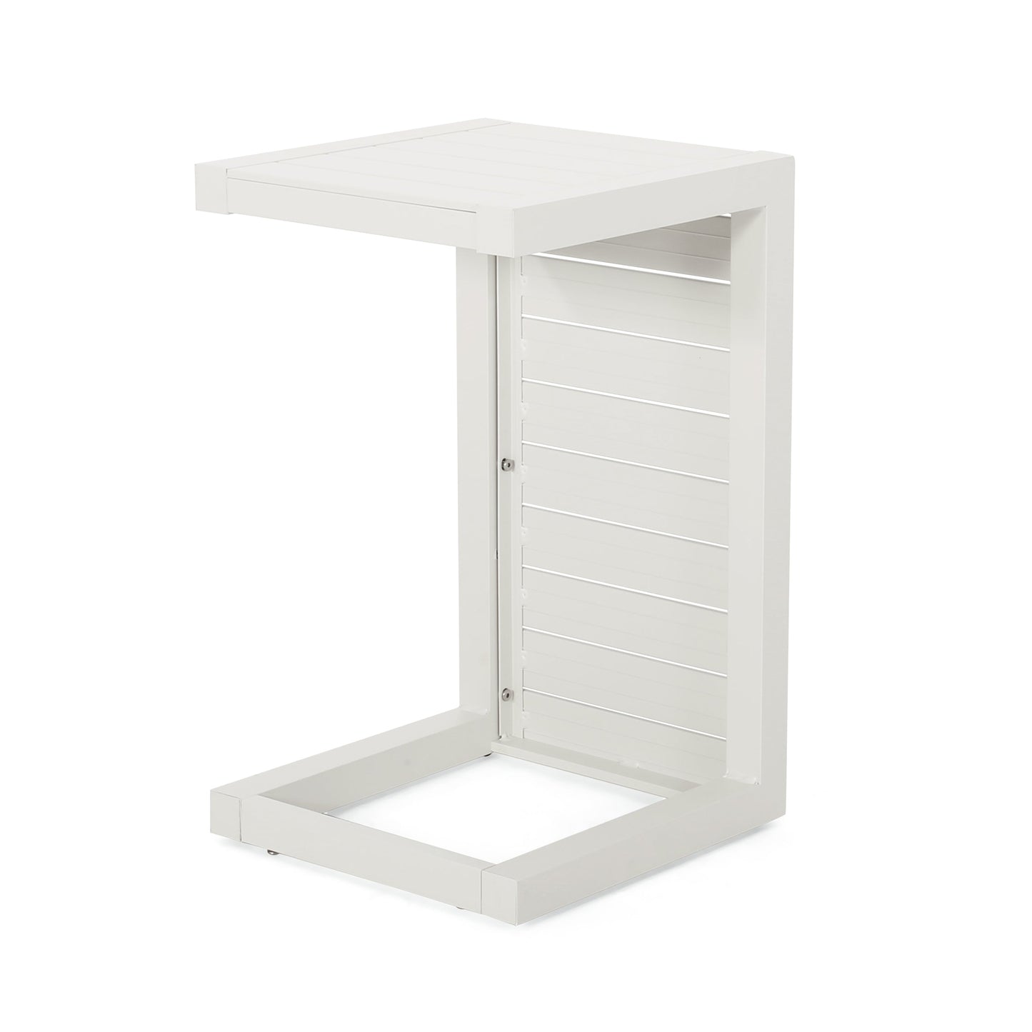 Cape Coral Aluminum C-Shaped Table
